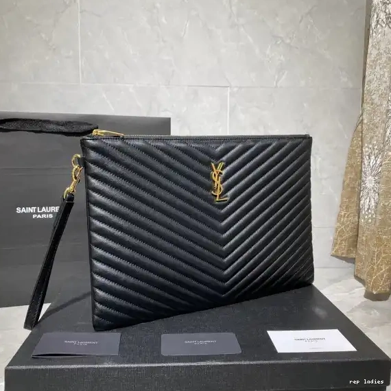Repladies REP MONOGRAM CLUTCH YSL 0622